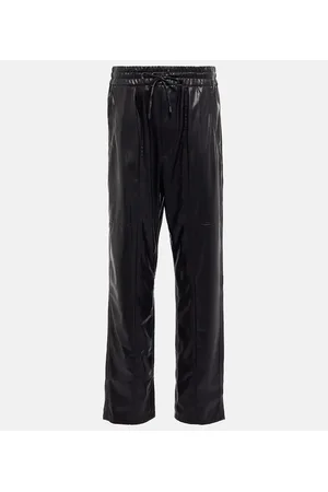 Marant Etoile Pantalones Brina de piel sintética