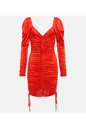 Dolce & Gabbana Vestido corto fruncido