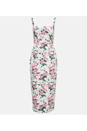 EMILIA WICKSTEAD Vestido midi Martel de algodón