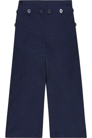 Ralph Lauren Pantalones anchos de algodón