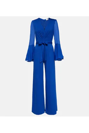 Diane von Furstenberg Mono ancho Shing de jersey