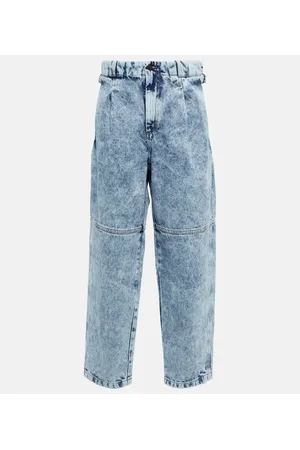The Mannei Jeans rectos Shobak desteñidos