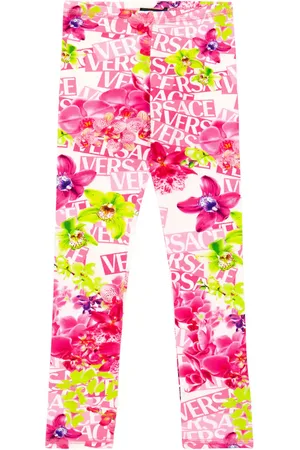 VERSACE Bebé - leggings de jersey de algodón