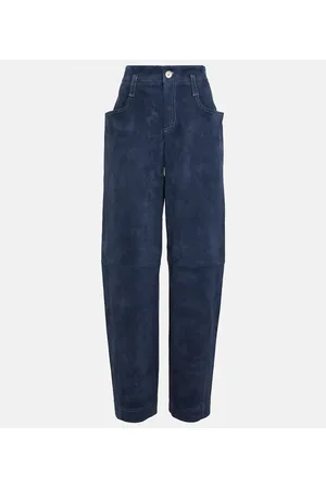 Stouls Pantalones anchos Cassidy de piel