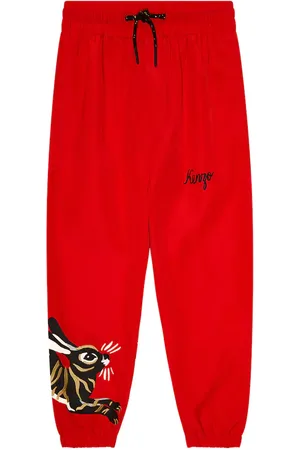 Kenzo Pantalones deportivos estampados