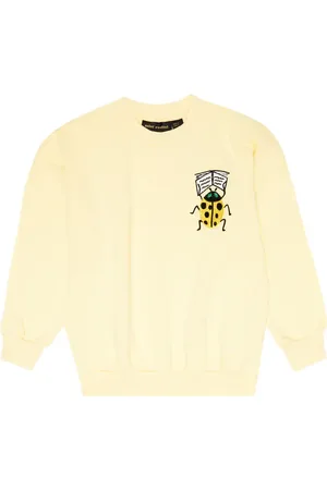 Mini Rodini Sudadera de algodón bordada