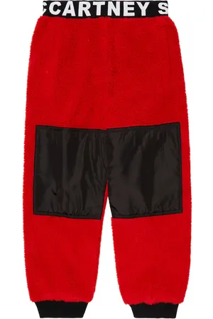 Stella McCartney Pantalones deportivos en forro polar
