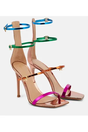 Gianvito Rossi Sandalias Ribbon 105 de piel