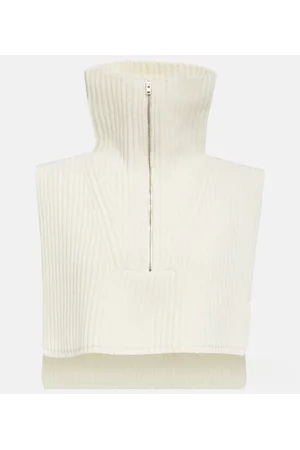 Joseph Jersey de lana con media cremallera