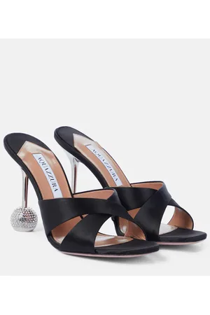 Aquazzura Sandalias Yes Darling 95 de satén