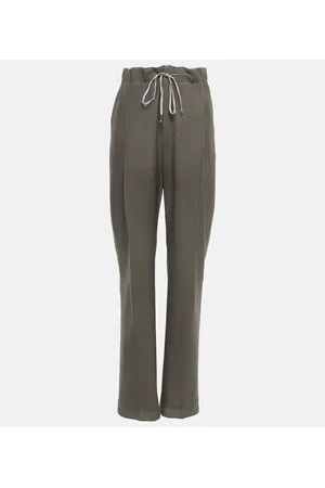 Maison Margiela Pantalones anchos de lana