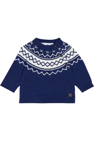 Tartine Et Chocolat Bebé - jersey de lana con intarsia