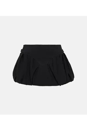 MUGLER Minifalda de crepé