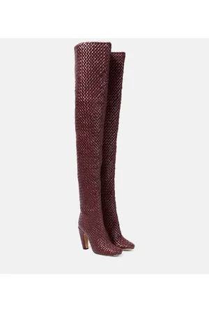 Bottega Veneta Botas mosqueteras Canalazzo de piel