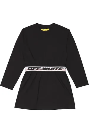 OFF-WHITE Vestido de algodón con logo