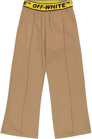 OFF-WHITE Pantalones chinos de algodón