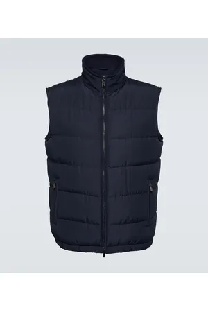 Thom Sweeney Chaleco de plumas