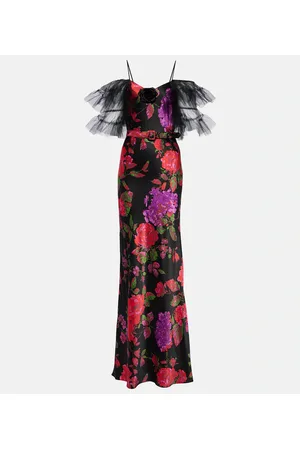 RODARTE Vestido de fiesta de tul y seda