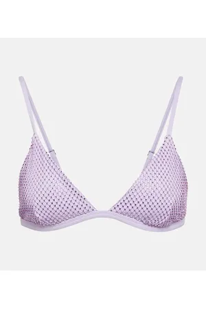 Simkhai Top de bikini Joelle adornado