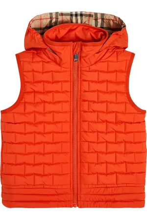 Burberry Chaleco acolchado con logo