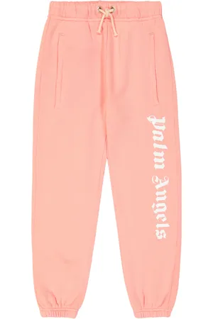 Palm Angels Pantalones de chándal algodón con logo