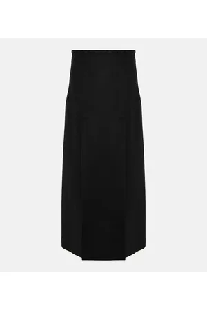 Proenza Schouler Falda larga en mezcla de lana