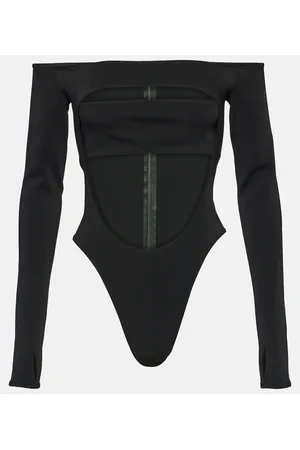 MUGLER Body Circle con hombros descubiertos