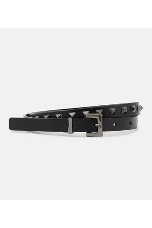 VALENTINO GARAVANI Cinturón Rockstud de piel