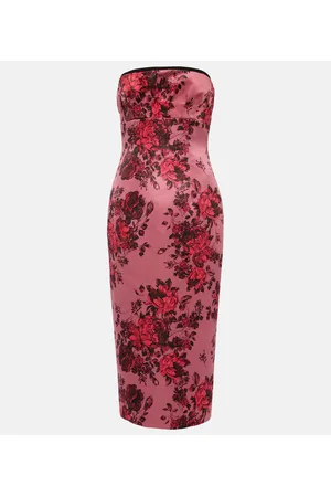 EMILIA WICKSTEAD Vestido midi Adalina floral