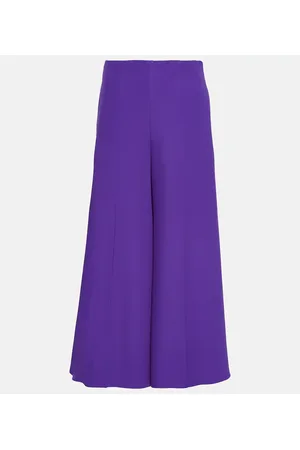 VALENTINO Pantalones anchos de seda