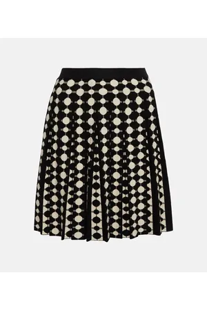 Tory Burch Minifalda en jacquard con lunares