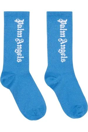 Palm Angels Calcetines en mezcla de algodón con logo