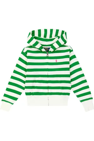 Ralph Lauren Sudadera de forro polar de mezcla de algodón