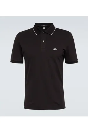 C.P. Company Polo en piqué de mezcla de algodón