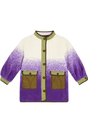 Scotch&Soda Abrigo de teddy con degradado