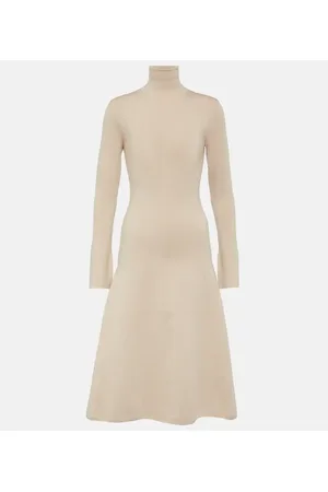 Joseph Vestido midi en mezcla de seda