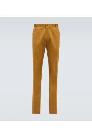 Loro Piana Chinos de sarga de algodón
