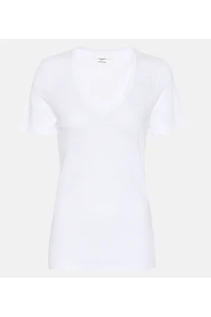 Marant Etoile Camiseta Kranger de lino