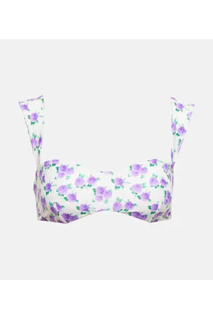 MAGDA BUTRYM Top de bikini floral