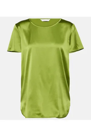 Max Mara Top Kassel en mezcla de seda