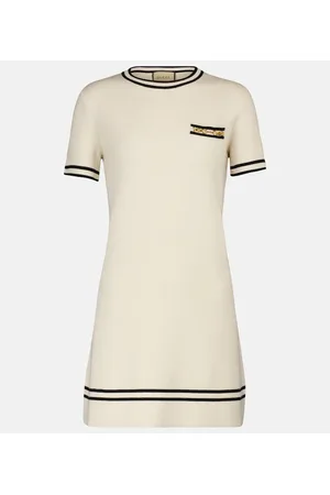 Gucci Vestido corto de lana