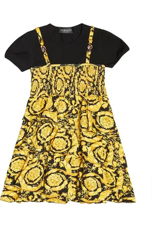 VERSACE Vestido Barocco en mezcla de algodón