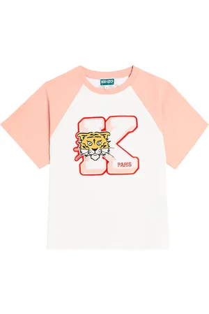 Kenzo Camiseta de jersey de algodón bordada