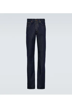 Maison Margiela Jeans rectos de tiro medio