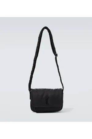 Saint Laurent Bolso cruzado Niki Small con piel