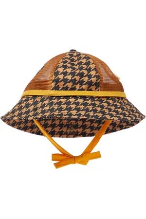 Mini Rodini Gorro de algodón y malla