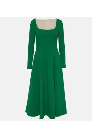 EMILIA WICKSTEAD Vestido midi Kylee de crepé