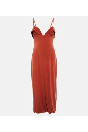Jacquemus Vestido midi La Robe Praia de jersey