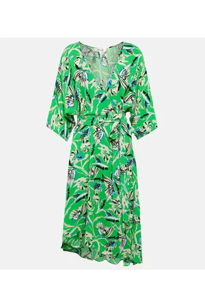 Diane von Furstenberg Vestido midi Eloise de tejido sintético