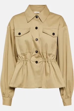 CO Chaqueta de algodón cropped
